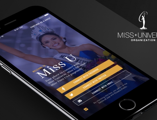 Miss Universe – עיצוב אפליקציה לאפל ואנדרויד